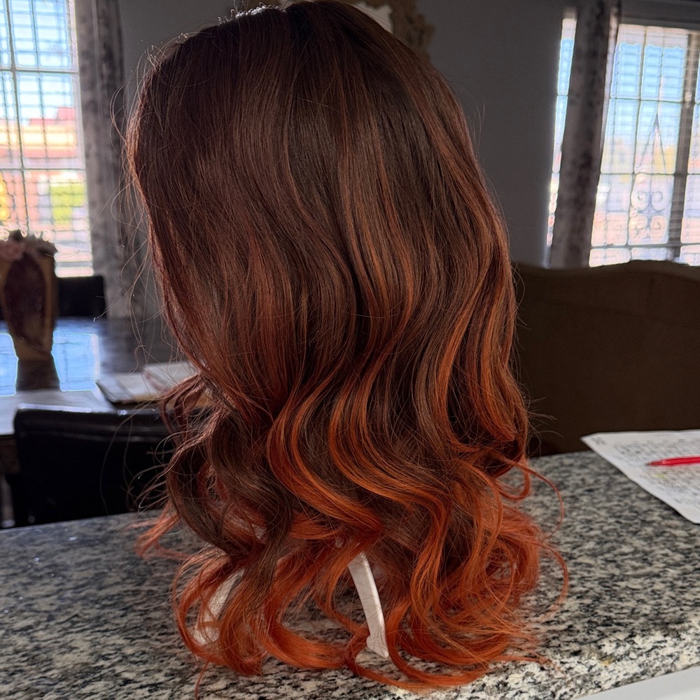 Ombre 18 inch wig